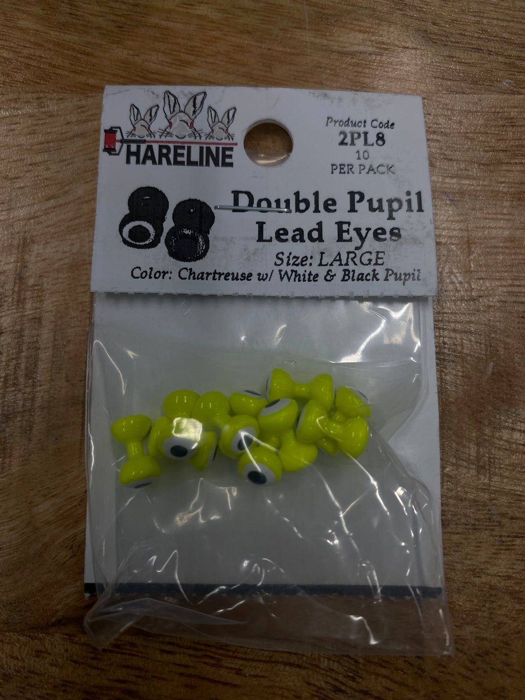 Double Pupil Lead Eyes - Large