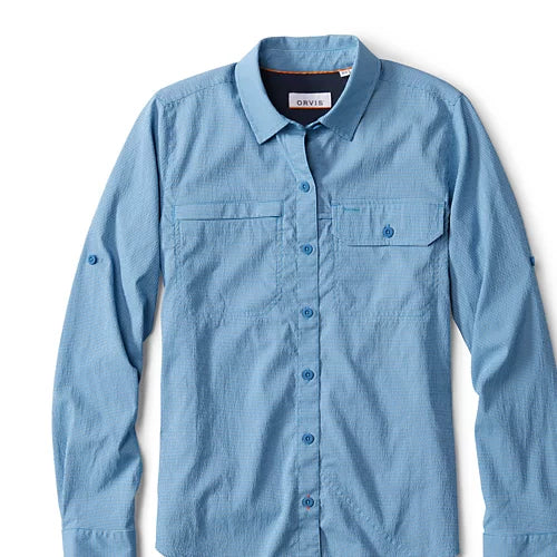 Women's Open Air Caster L/S Shirt Clay