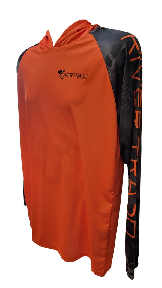 River Trash Hooded Fishing Shirt