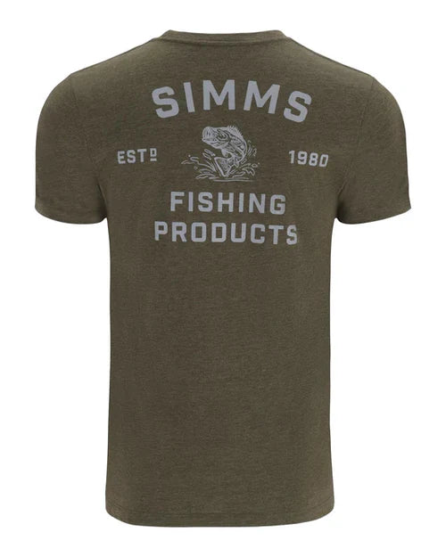 Simms Men’s Stacked Bass T-Shirt