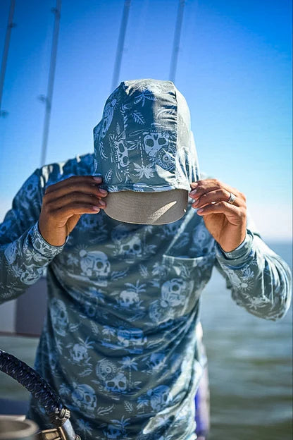 Truchador & Co. Skulls and Skiffs Performance Tee