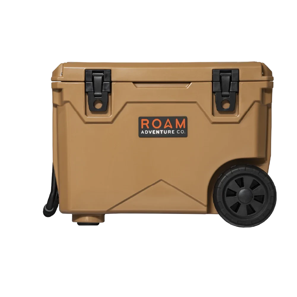 50QT Rolling Rugged Cooler