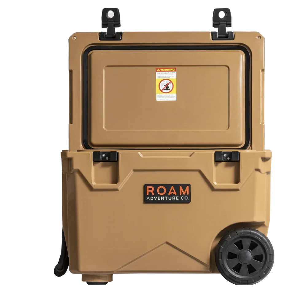 50QT Rolling Rugged Cooler
