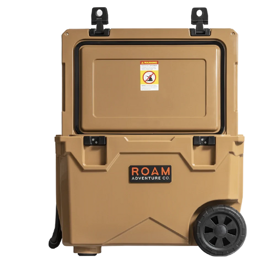 50QT Rolling Rugged Cooler