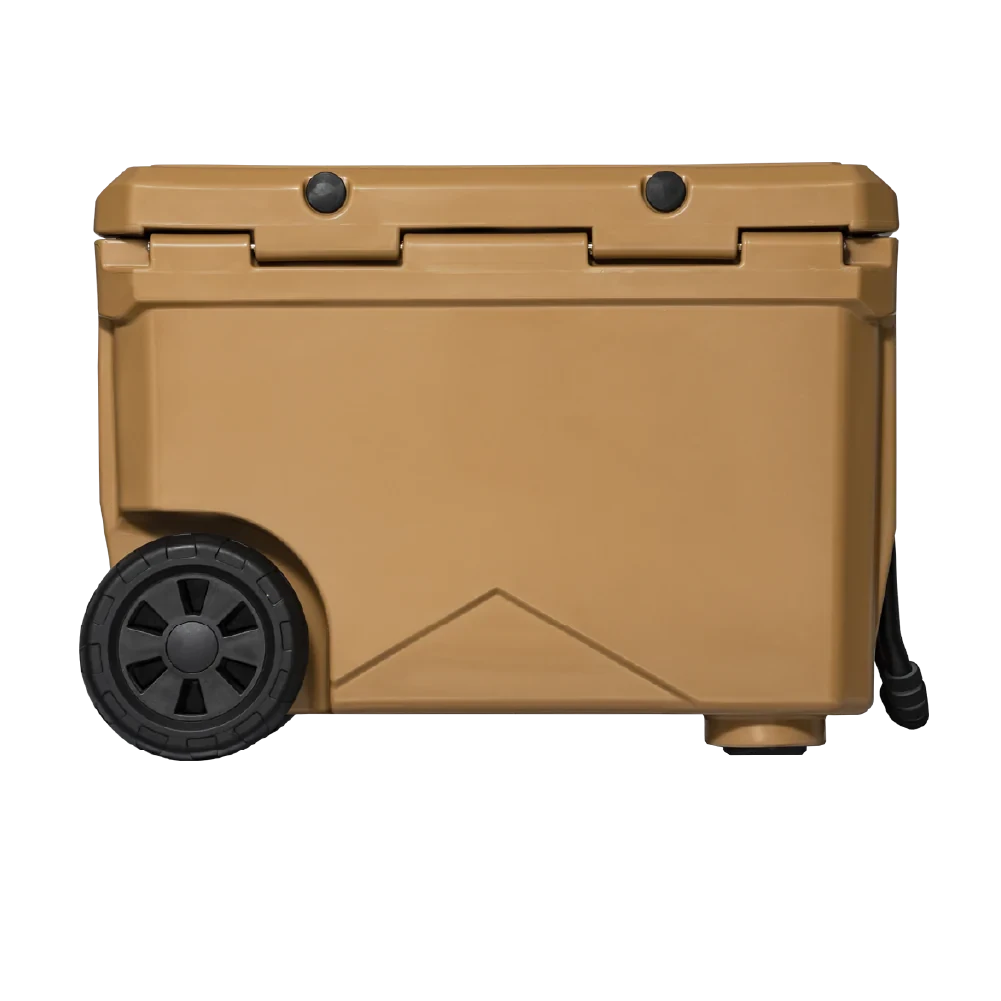 50QT Rolling Rugged Cooler