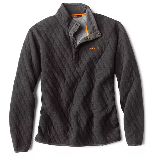 Orvis Outdoor Quilted Snap Sweatshirt