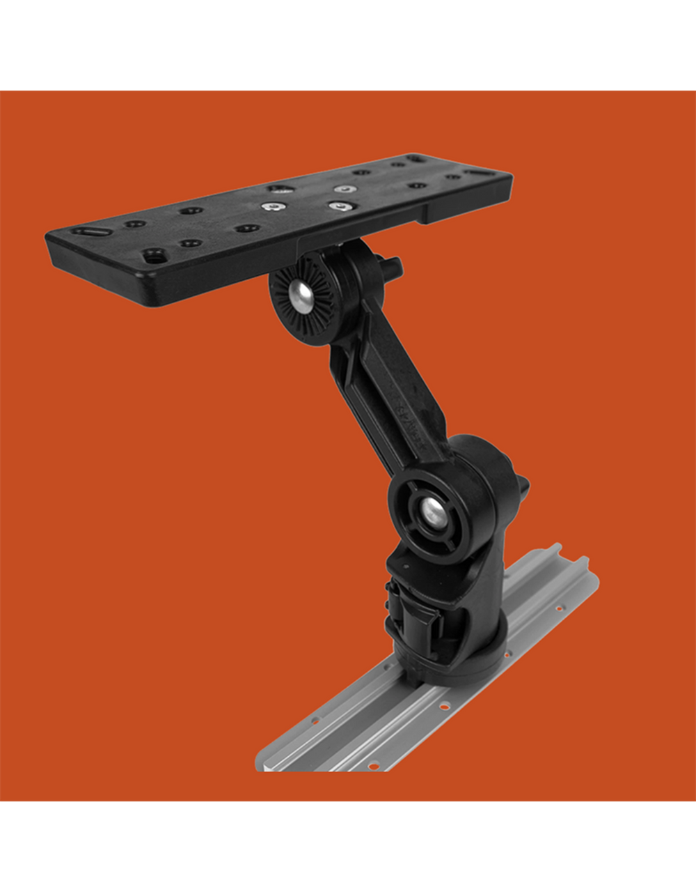 Fish Finder Mount, Large Rectangular Base