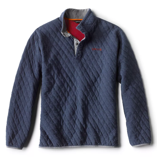 Orvis Outdoor Quilted Snap Sweatshirt