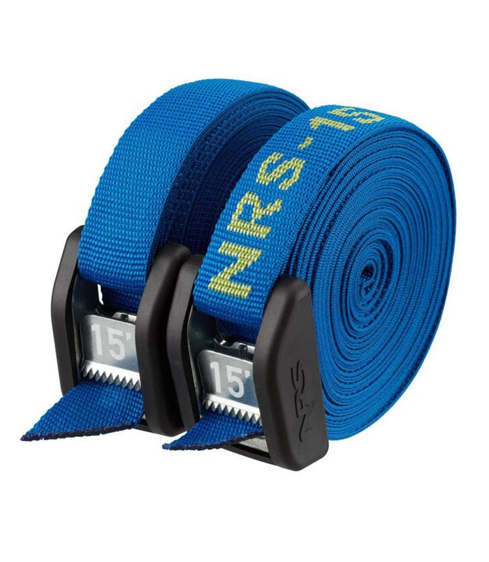 15' Tie Down Straps w/ Cover - 2 Pack