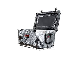 45QT Rugged Cooler Black Marble